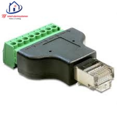 Home-Locking RJ45 man schroef aansluiting RJ-647 Home-Locking RJ45 man schroef aansluiting RJ-647